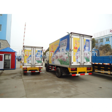 15cbm mini refrigerated trucks for sale, dongfeng refrigerated truck